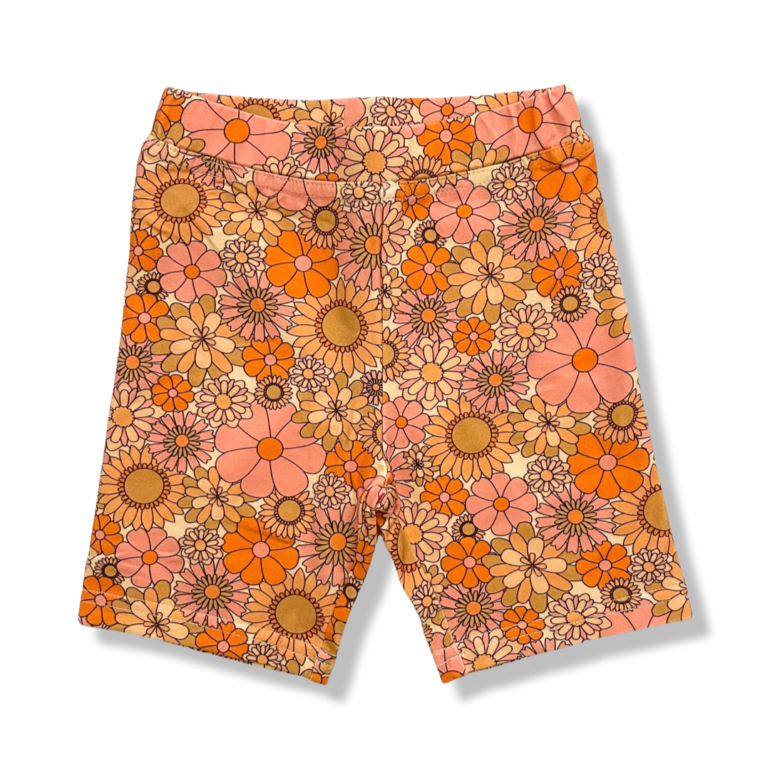 Floral best sale cycling shorts