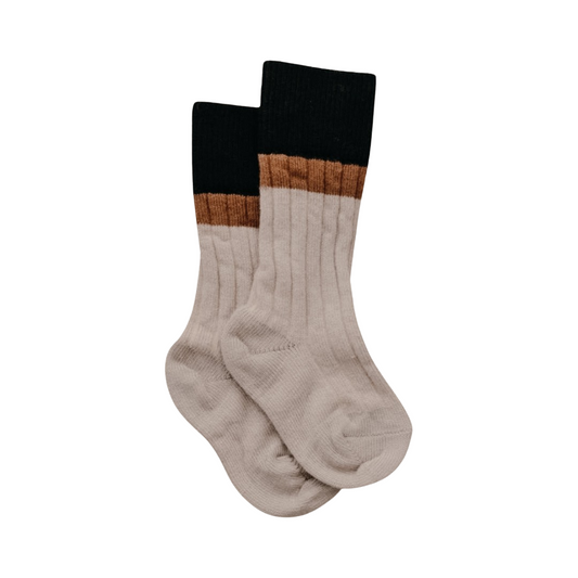 Knee High Socks | Dark Neutral