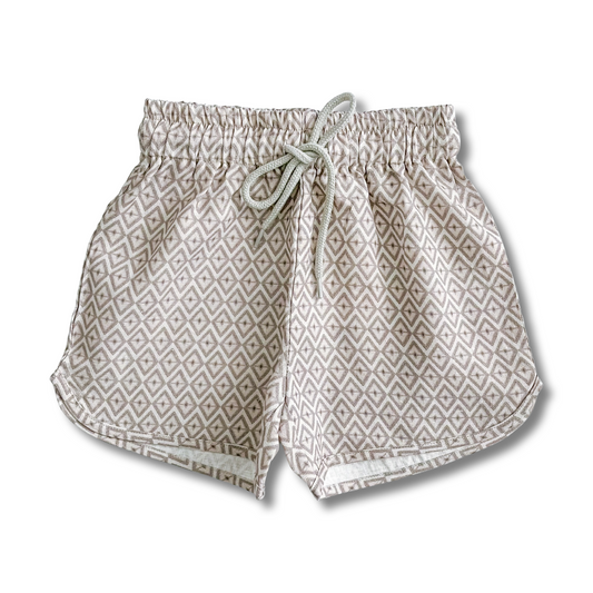 Drawstring Shorts | Diamond Boho | Linen